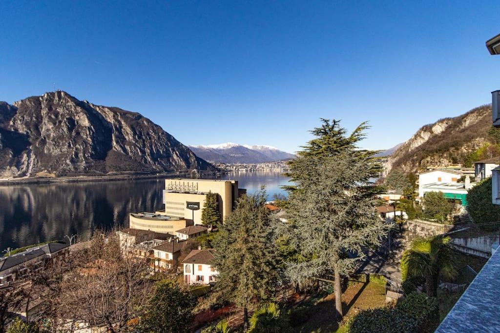 Wraparound Lake Views Bellavista Residence Campione dʼItalia Eksteriør bilde